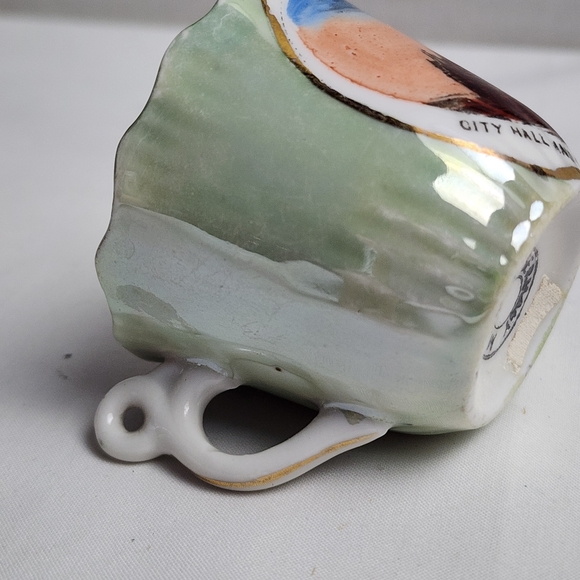 Vintage Souvenir Mini Tea Cup and Saucer Made in Germany - Picture 7 of 15